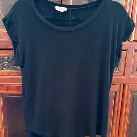 Bundle 4 Women's XL Black Casual short sleeve tops - Picture 8 of 9
